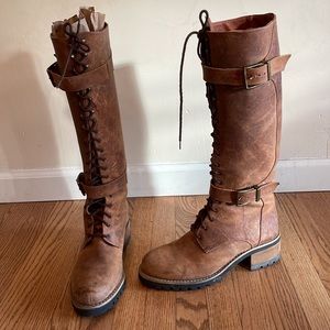 Vintage all leather guess boots